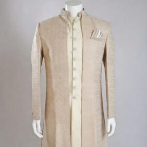Flemingo - Light rose gold duel part Sherwani