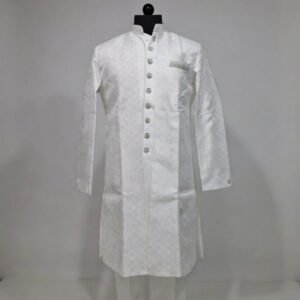 Sparkling White - Sherwani