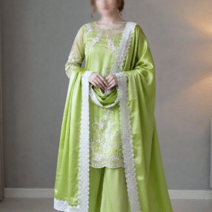 Serene Bloom - 4 piece Salwar-Kameez set